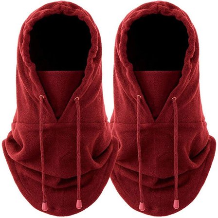 Novawo Balaclava Kaksinkertainen Paksu Balaclava Tuulenpitävä Lämmin Balaclava Moottoripyörä