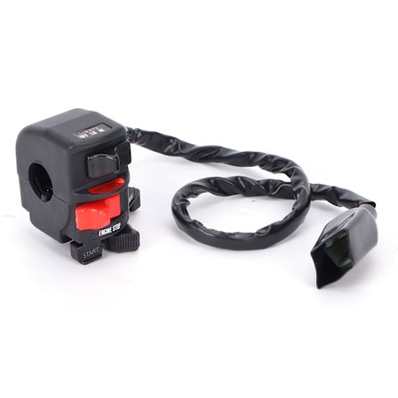 Kawasaki Bayou KLF 300 88-04 V/H Kontakt Lys Motor Start Stop Choker Kontrol 46091-1462 Udskiftning