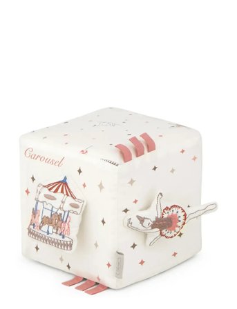 Cam Cam Copenhagen Activity Cube - Ocs Carousel - Cream - ONE SIZE