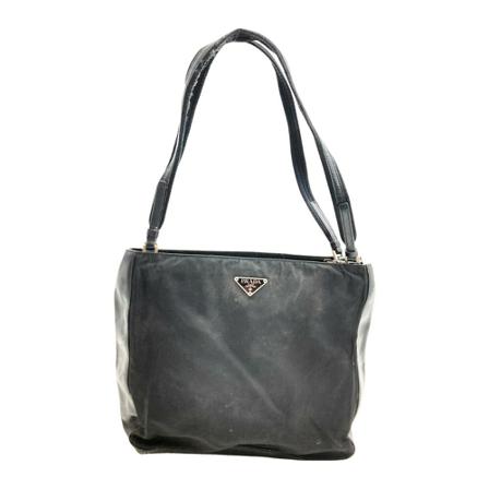 Prada Vintage, Pre-owned Tote Zwart, Dames, Maat:ONE Size,nylon