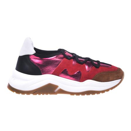 Baldinini - Sneakers - Röd - Dam - Storlek: 37 Eu, Dam, Storlek: 37 EU