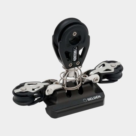 Seldén System 15 - Main Ball bearing Car with Toggle, Control Blocks BBB20 and BBB30 Sheet Block (441-101-02)