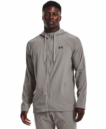 Under Armour Wvn Perforated Pewter/Black