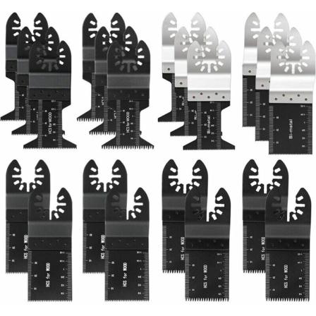 Højhastigheds hacksavblad Professionelt oscillerende savblad til træ/metal Universal Quick Release Multiværktøj Velegnet til