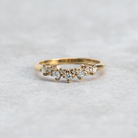 Förlovningsring Gullregn, 18K Rödguld - Förlovning- och vigselringar