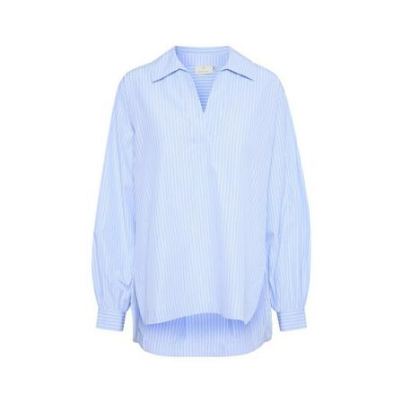 Kaffe Kabera Blouse , Blauw , Dames , Maat: L