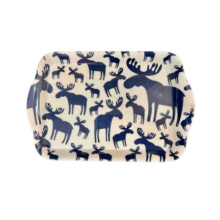 Bricka Älg 21x15 cm