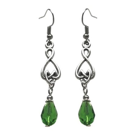 Earrings - Celtic Knot - Trinity - Drop