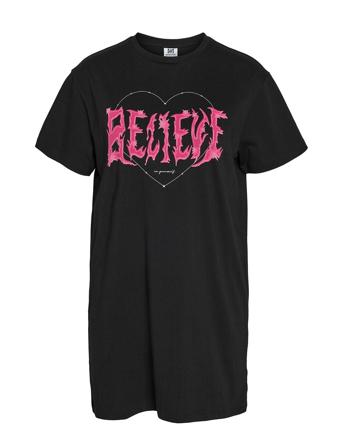 Nmzodiac S/S Long Top Jrs Fwd NOISY MAY Black