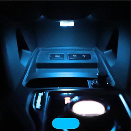 Mini Bil LED Touch Switch Lampa Auto Trådlös Ambient Lampa Bärbar Nattläsningslampa Biltak Lampa Bil Interiör Lampa 1/2st - Dekorativa Lampor &am