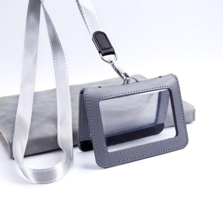 Kortholder i ægte læder. Bank Business Work Card Holder