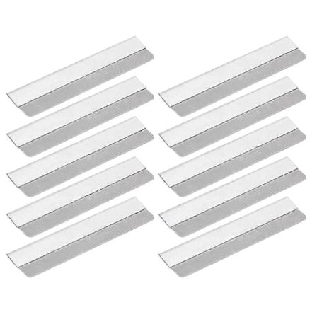 10 st Ögonbrynsrakblad Hårborttagning Brynrakning Rak Kant Rostfritt Stål Rakhyvel