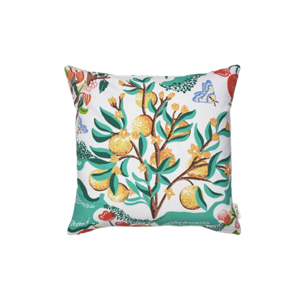 Classic Collection Kuddfodral Botanical Orange 50x50cm Kuddar Vit 50x50 cm