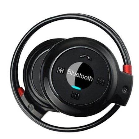 Bluetooth-hörlurar - TD - Bakmontering - Bekväm - Överlägsen ljudkvalitet - Svart