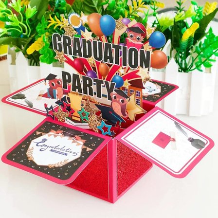 3D Pop-up bukett pappersblommor 9 9