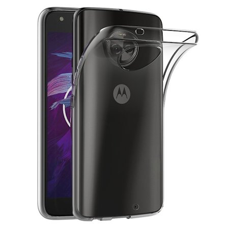 Transparent Silikon TPU-Skal till Moto X4