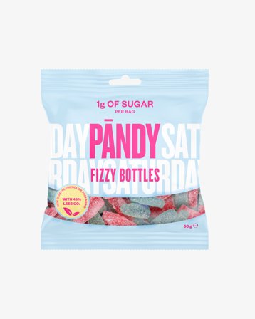 Pändy Candy Candy Fizzy Bottles - Sokeriton karkki