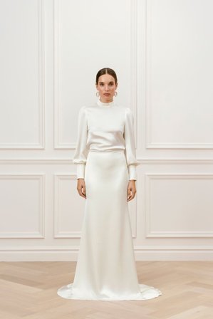Malina Bridal - Giselle blouse - L - Cream