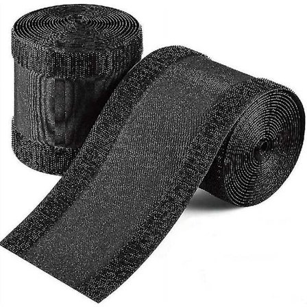 Gulvkabelbeskytter - 6 meter ledningsbeskytter med borrelås - Brukes for å beskytte kabler og forhindre snubling over ledninger