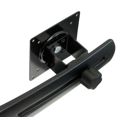 Ergotron DS100 Quad-Monitor Desk Stand stativ - for 4 LCD-skjermer - svart