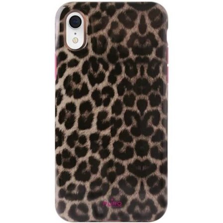 Glam Étui Leopard IPHONE XR Rosa