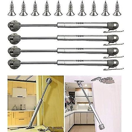 Pakke med 4 gassløfteklaffer Hydraulisk skapbeslag
