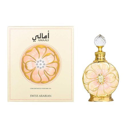 LAYALI AMAALI - Moonlight Velvet | Kølet natrose & røgelse Amber Duet | 24 timers hudduftdiffusion | Din drøm i en 15ml flaske