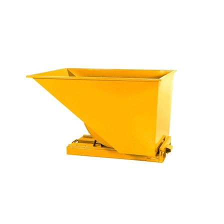 Tippcontainer, 1100 liter, gul