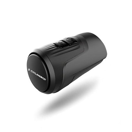 Elektrisk cykelklokke Cykelhorn Cykelhorn Klokke Styralarm Ringklokke Genopladelig cykelklokke Sort