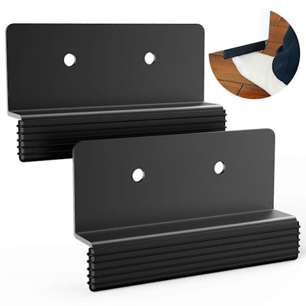 2 st Skåpsfotdrag för soplåda, handsfree tåsparköppnare, borr- eller självhäftande montering för fulltäckande skåpdörrar