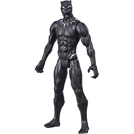 Marvel Avengers Titan Hero Series Black Panther -toimintahahmo, 28 cm suuri lelu, lapsille 4-vuotiaasta alkaen
