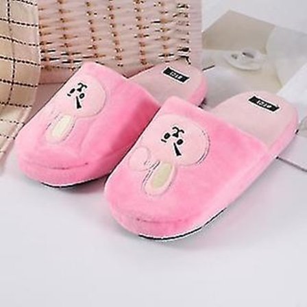 Kpop Bts Bt21 Vintervarme Myke Plysj Hjemmesko Unisex -ES