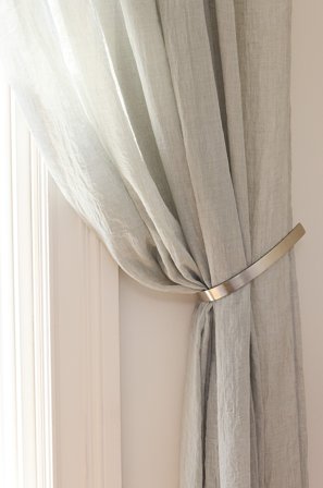 Jotex - Gardinbånd 2-pakke Sølv - ADDIE - Kjøp Gardinholdere hos Jotex