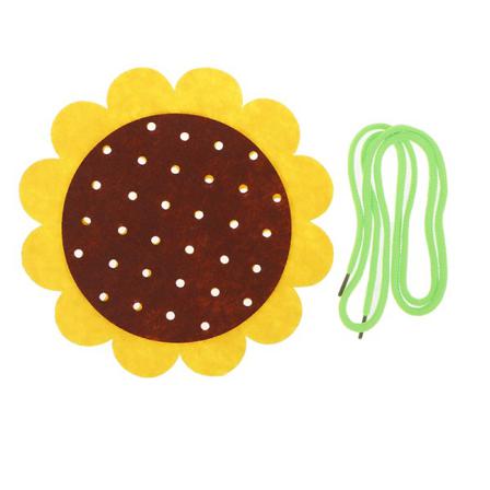 Weave Cloth Montessori Material Baby Early Learning Education