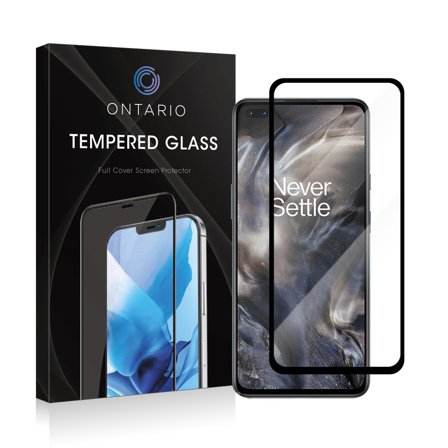 Ontario pansret glass OnePlus Nord Svart, herdet glass