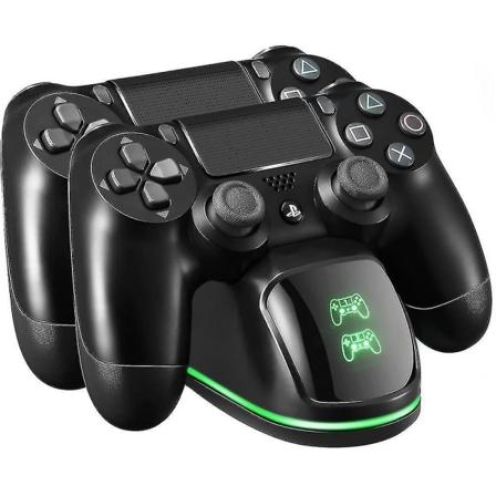 PS4 Controller Opladningsstation Til Playstation 4/PS4 Slim/PS4 Pro