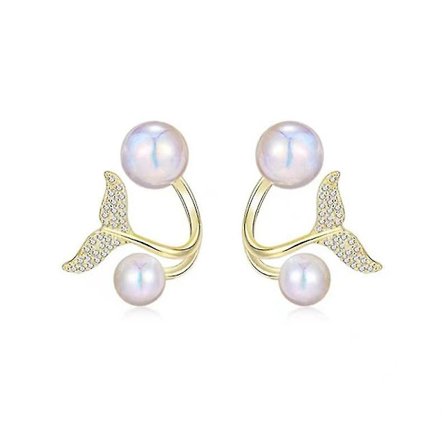 Fashion Light Luxury Örhängen Pärlörhängen