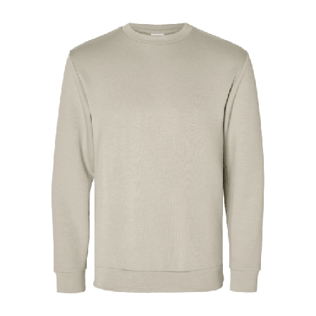 Selected Homme Sweatshirt EMANUEL Tröjor Herr Beige M