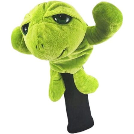 Golfkøllehovedbetræk Novelty Animal Club Head Cover, Carry Golfer Gave (Skildpadde)