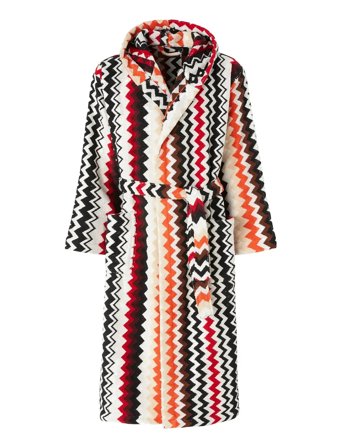 Missoni Home Best Hooded Bathrobe - Multi/patterned - XL