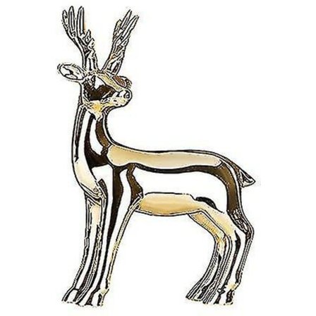 Små Dyrestatuer Hjemmedekorasjon Moderne Stil Dekorative Ornamenter (gull, Hjortedyr)