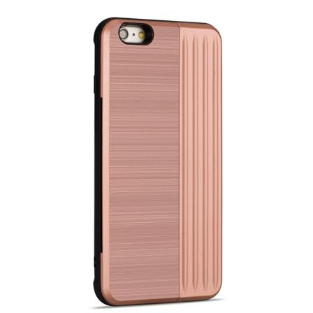 Skyddande Skal Med Kortförvaring Till Iphone 6/6s (exxo) Rosa