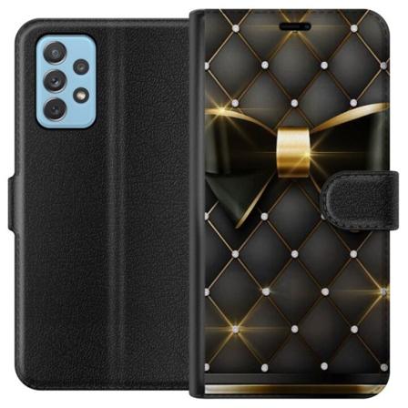 Samsung Galaxy A72 5G Lommeboketui Gullrosett