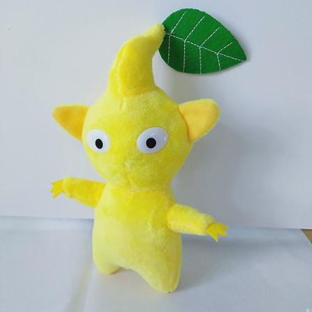 Spel Pikmin fyllda plyschleksaker Blomknopp Löv plyschdocka Tecknad plysch för barn present Auburn