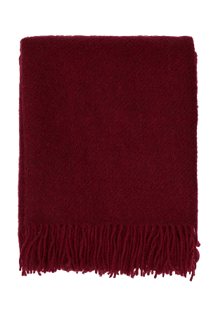 Klippan Ullpläd Gotland Filtar & plädar Röd 130 x 200