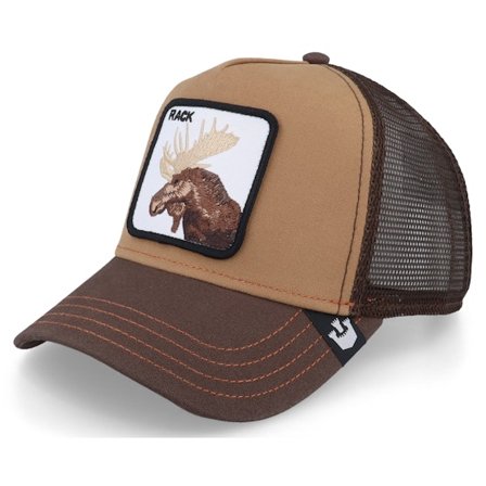 Goorin Bros. - Brun trucker Caps - Hatstore Exclusive x The Moose Rack Brown Trucker @ Hatstore