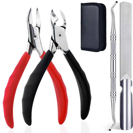 Professionel kraftig negleklipper 4-delt