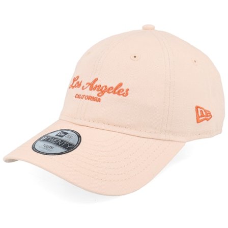 New Era - Pink Czapka Z Daszkiem - Kids Location 9TWENTY Pink Dad Cap @ Hatstore