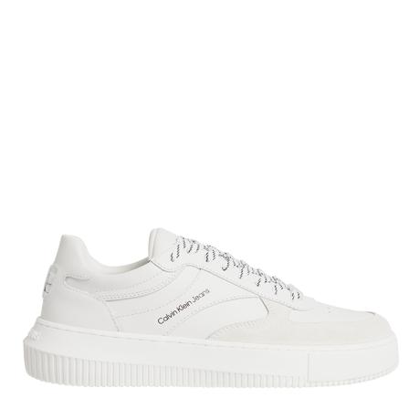 Calvin Klein, Sneakers Wit, Dames, Maat:40 EU,leer