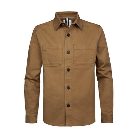 Profuomo Shirt , Bruin , Heren , Maat: M